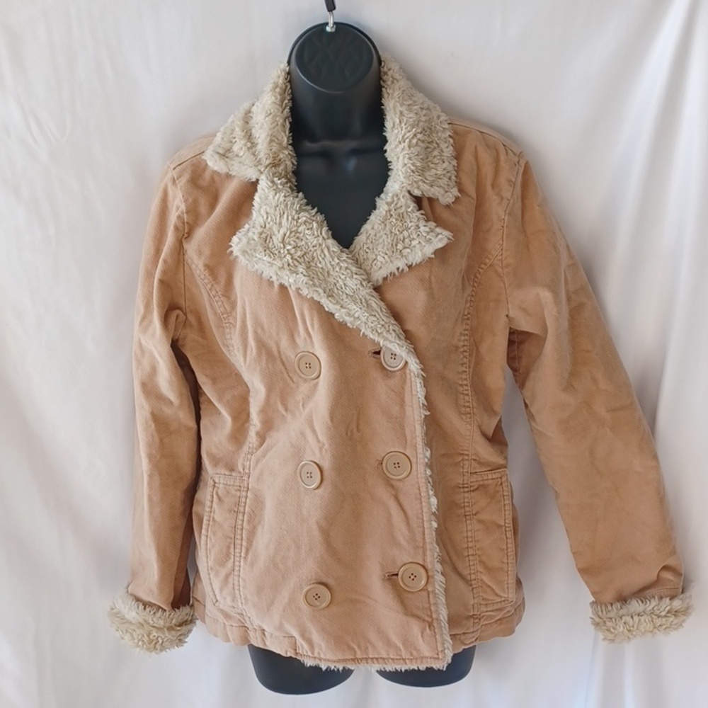 Aeropostale Sherpa lined coat
